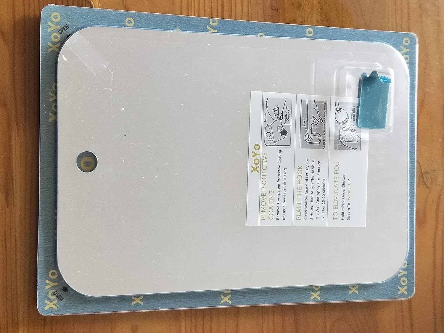 XoYo - Fog-Free Shower Mirror LargeSmall