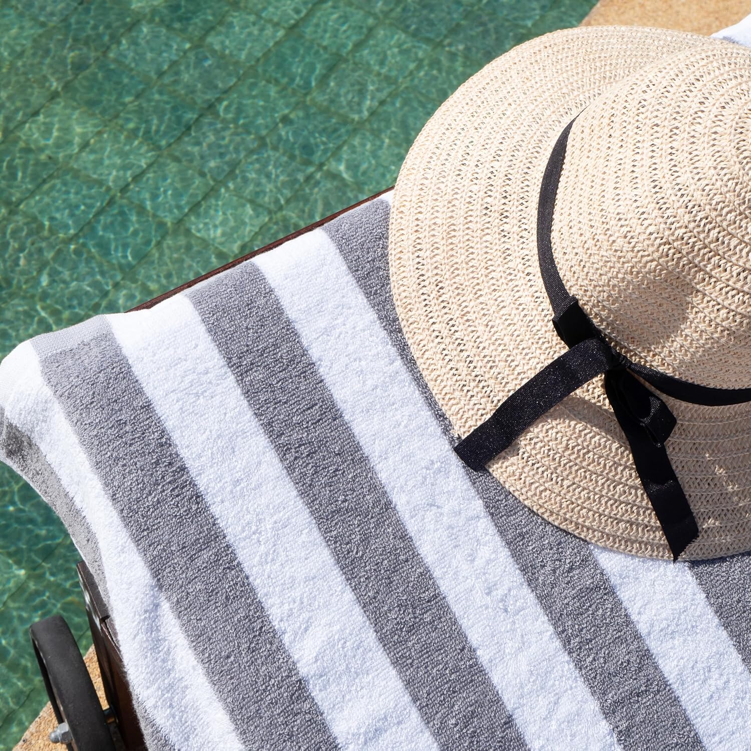 Oversized Beach Towels Set for Swimming Tanning Relaxation
