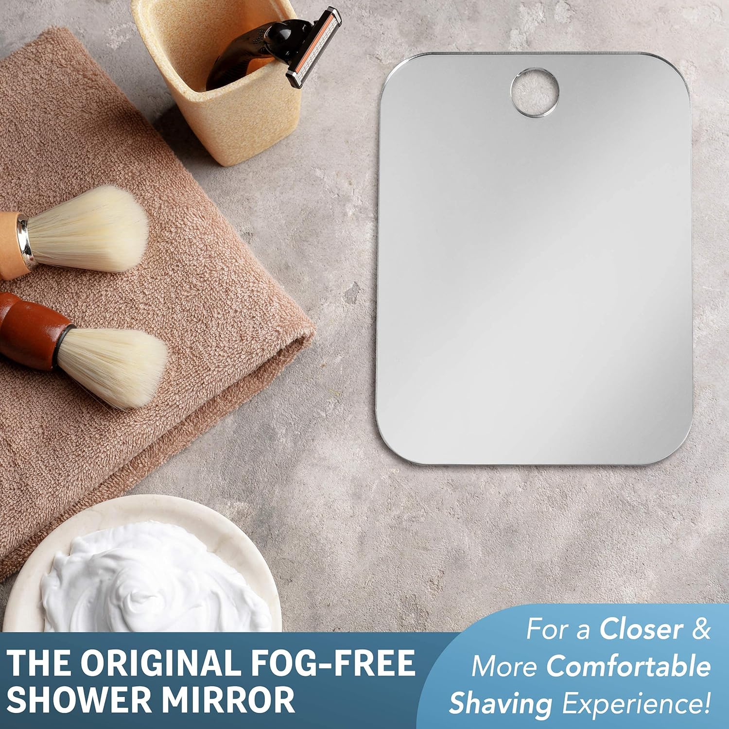 Secure Protection Fog-Free Mirror in USA