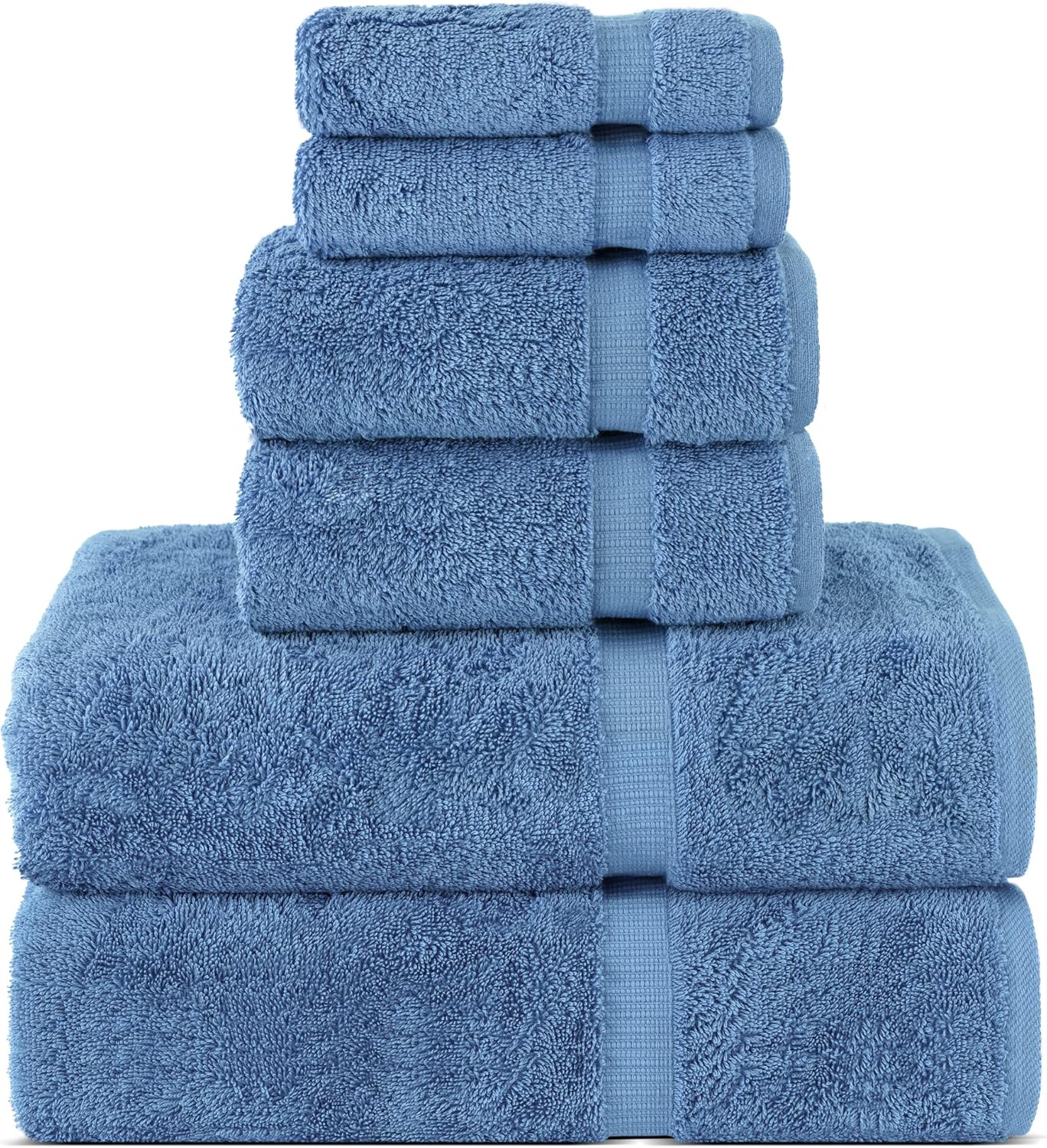 Chakir Luxury 6-Piece bath towel set