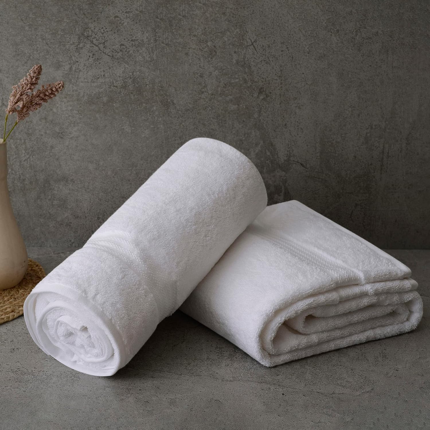 Fabdreams Organic Cotton Bath Sheet Set of 2 1