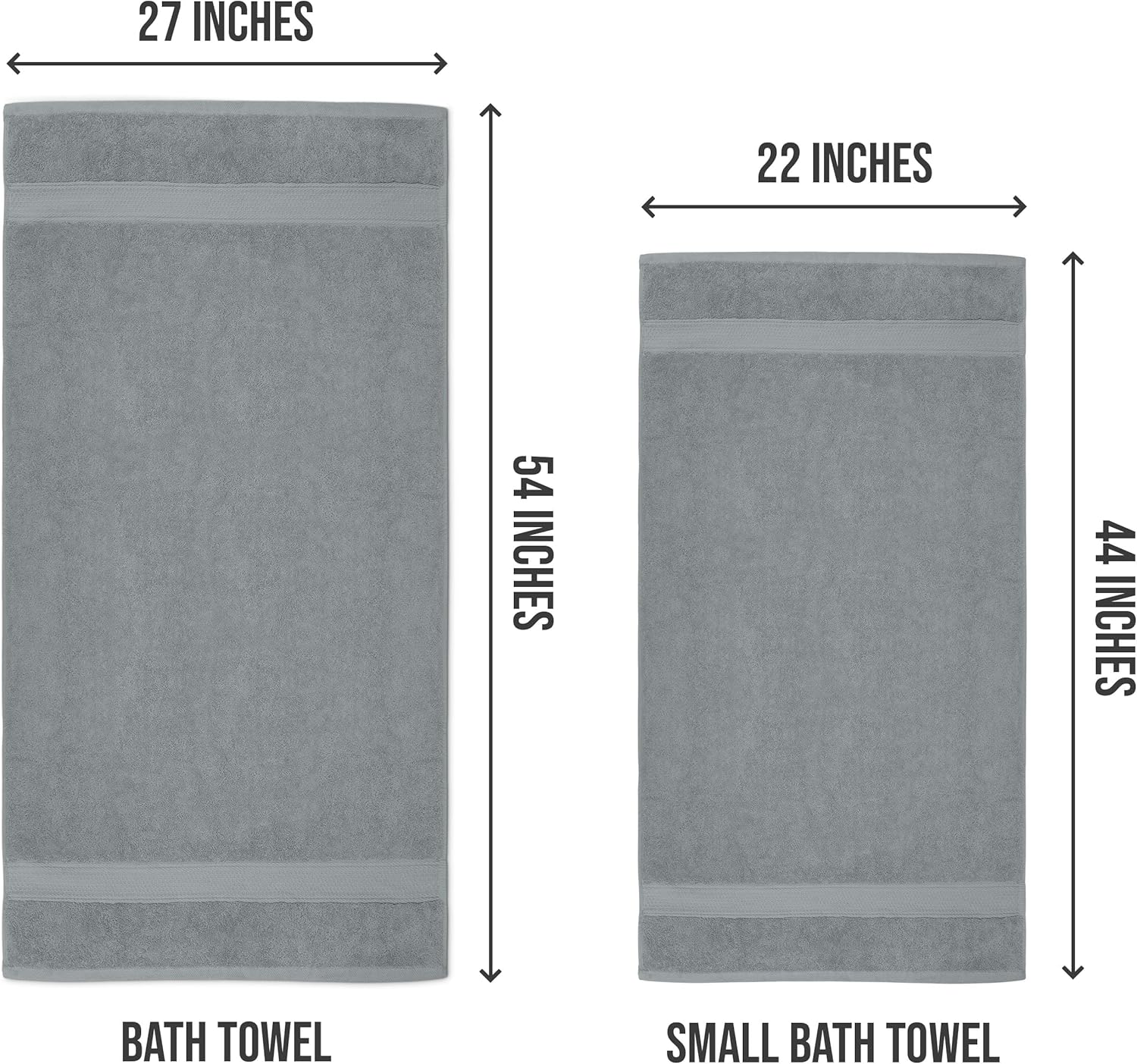 Utopia Towels 6-Piece Bath Towel Set