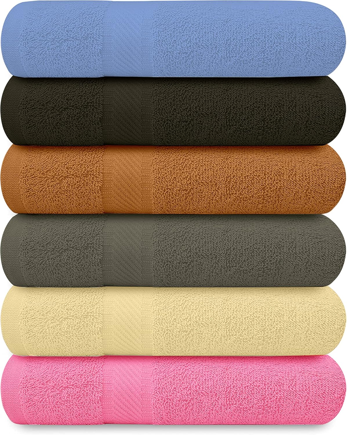 Luxury amp Soft bath towels for everyday use - 27x54inch