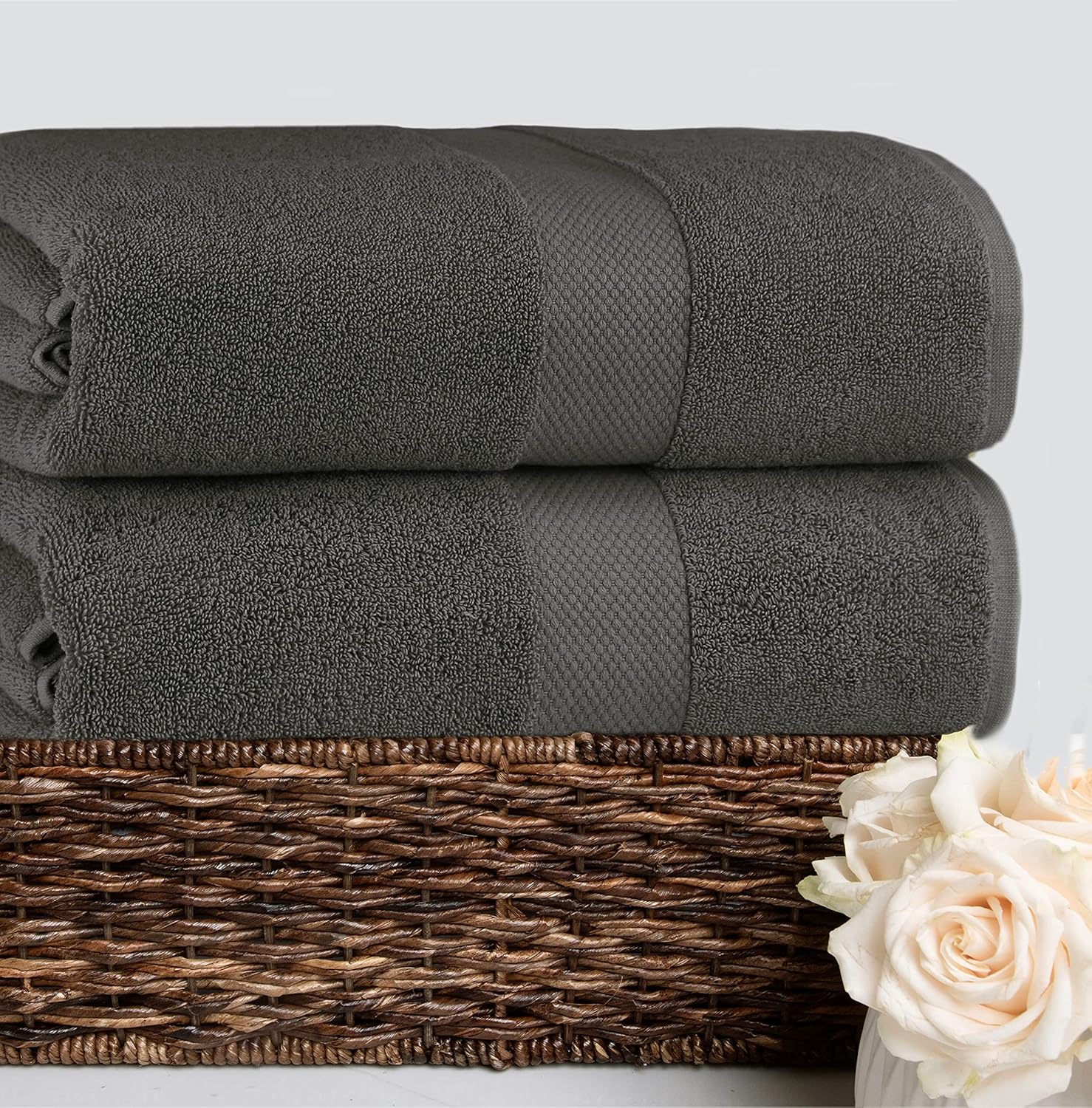 COTTON CRAFT Luxury Oversized Bath Towels Heavy Duty 700 GSM Set