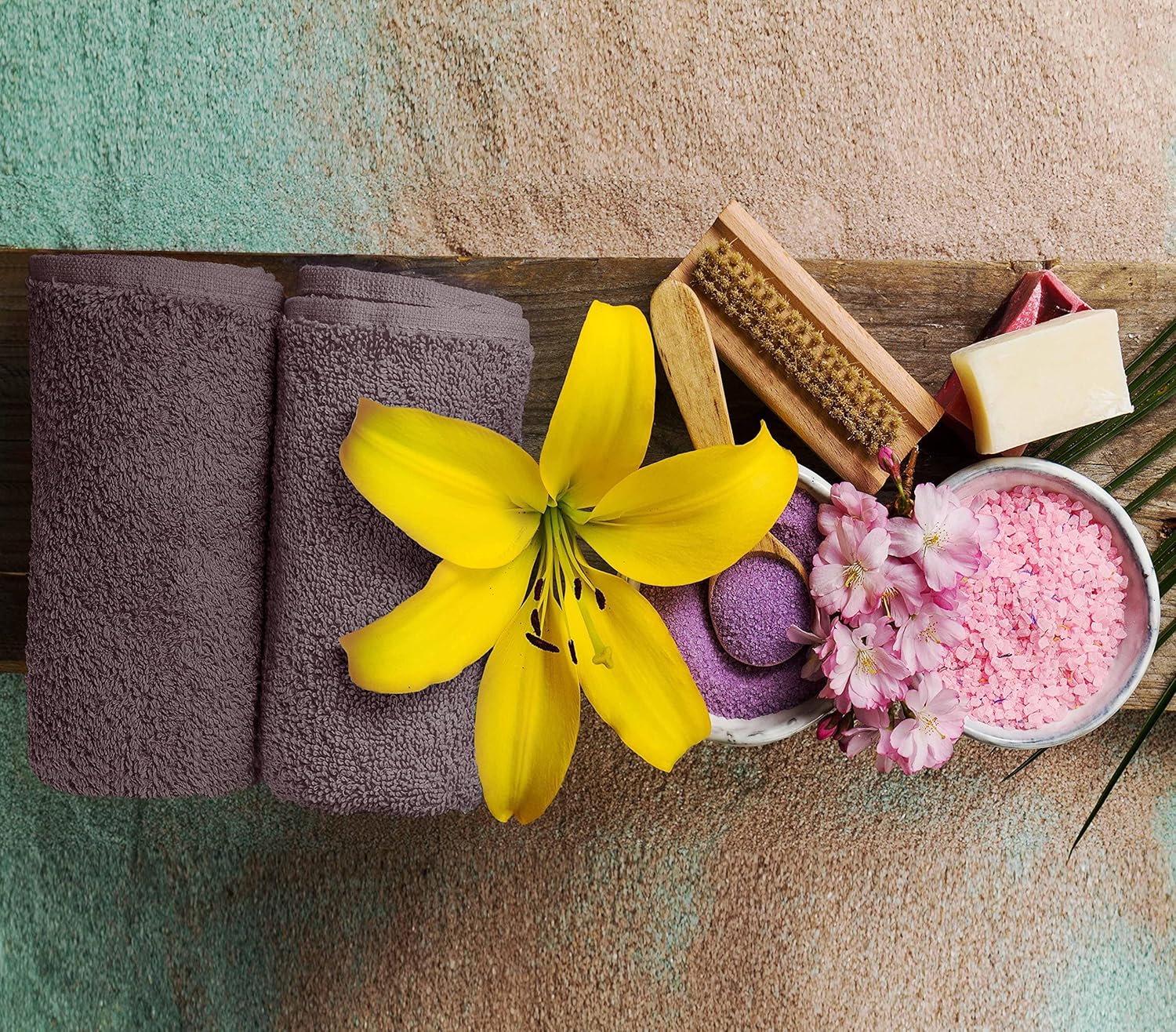 Premium 24-Pack Washcloth Set for Home Use