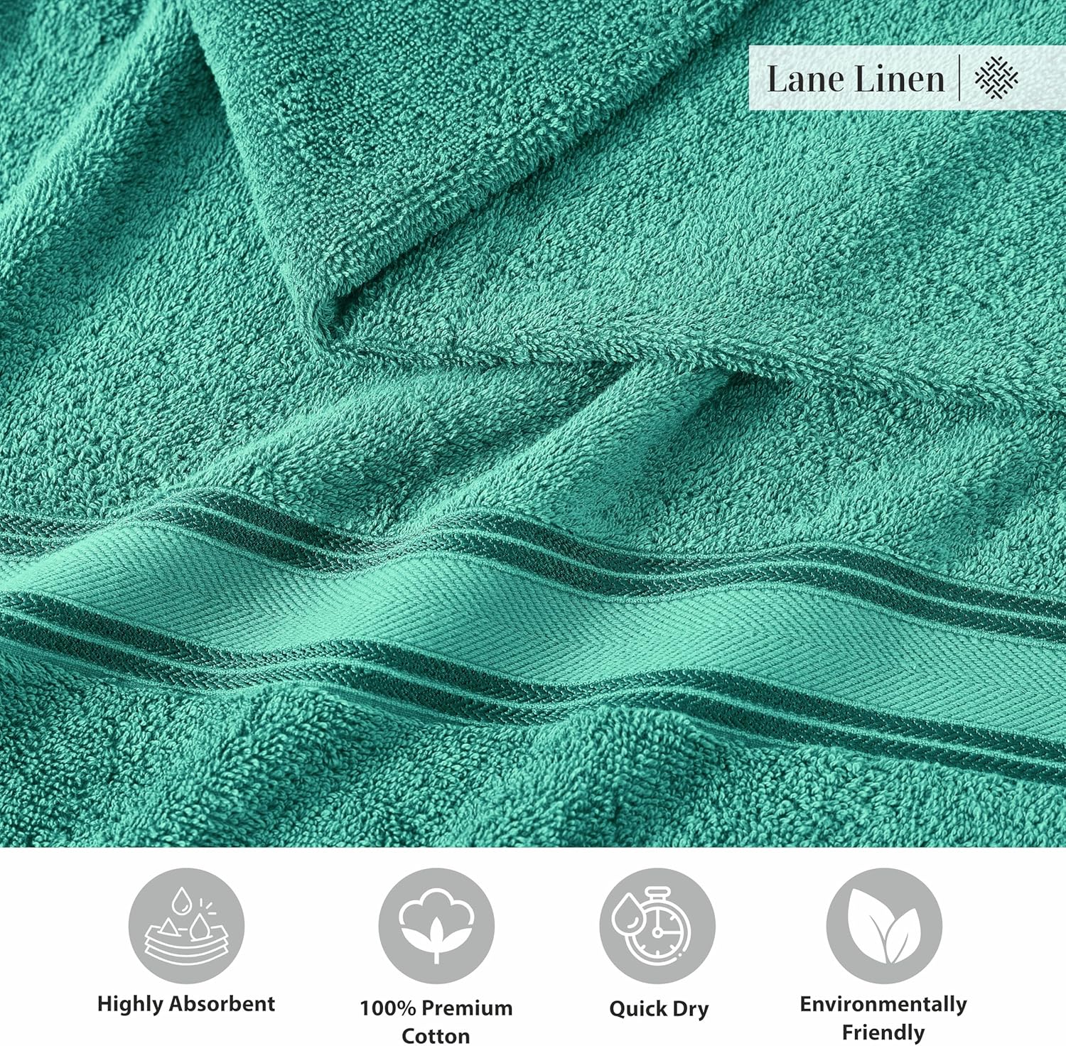 Luxurious Relaxing Bath Sheet Set by LANE LINEN