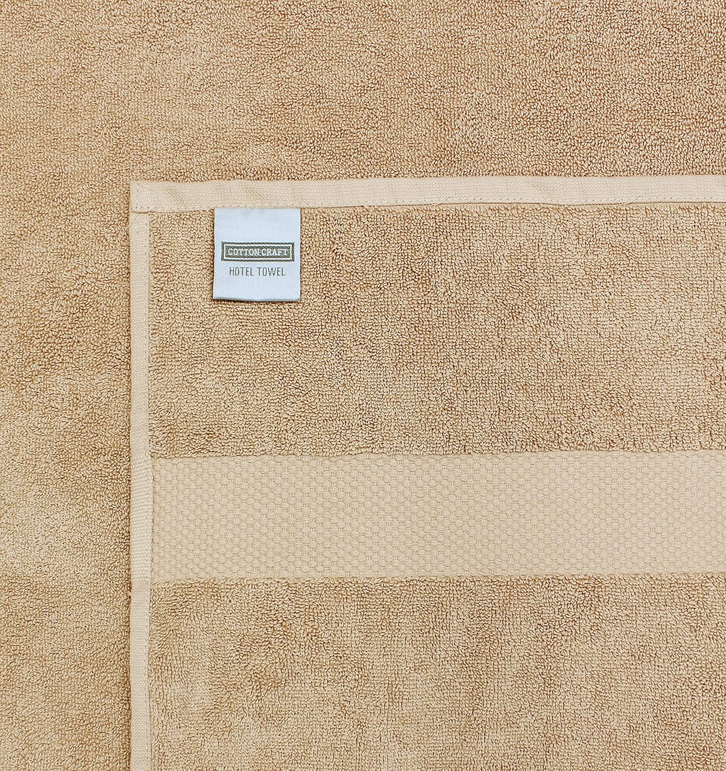 COTTON CRAFT 2 Pack Luxury Bath Sheets
