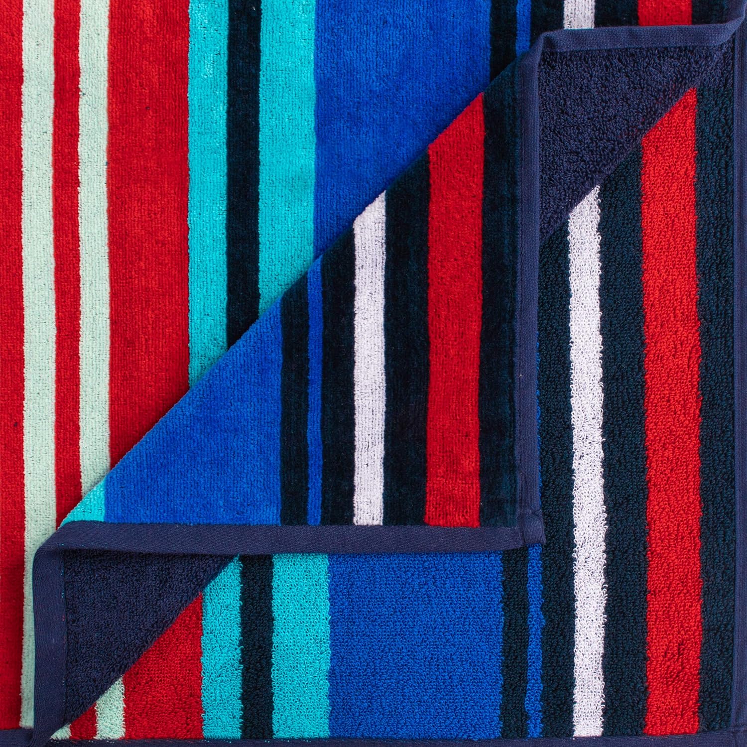 Superior Nautical Beach Towels Set 34x64